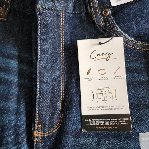 BNWT Bluenotes Selena curvy super high rise skinny jeans. Size 12 or 32w - Picture 5 of 5